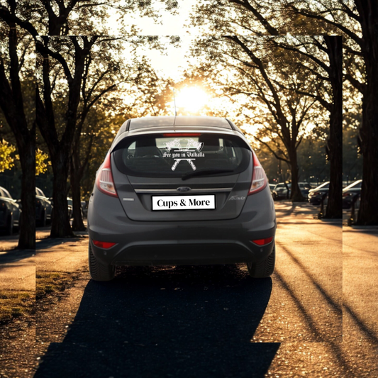 Auto-/Scheiben-/Spiegel-Aufkleber "See you in Valhalla"