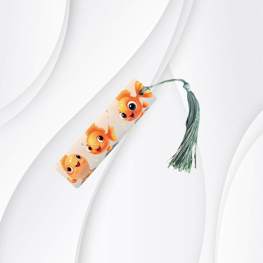 Lesezeichen "Happy Fishs"