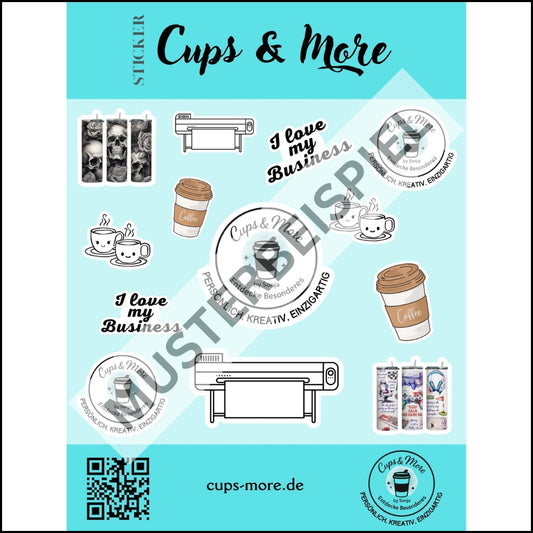 Personalisierte / individuelle Sticker-Sheets & Sticker-Sets – kleine Highlights für große Ideen